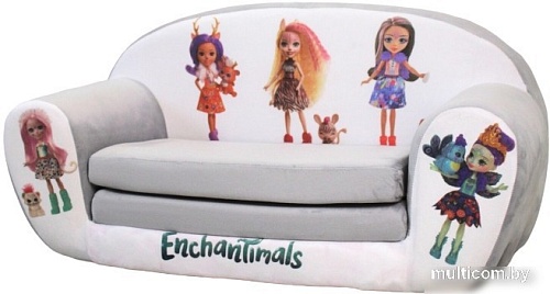 Детское кресло SunRain Классик Enchantimals (серый)