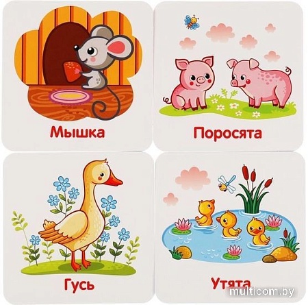 Развивающая игра Умные игры Домашние животные. IQ чемоданчик 4680107925442