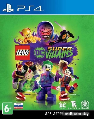 Игра LEGO Суперзлодеи DC для PlayStation 4