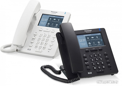 Проводной телефон Panasonic KX-HDV330RUB (черный)