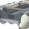 Моторно-гребная лодка Reef Скат RF-S370 (темно-серый/белый)