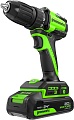 Дрель-шуруповерт Greenworks DD345 3708307CUA (с 1-им АКБ)