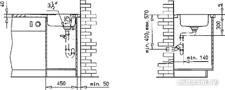 Кухонная мойка TEKA DR 77 1C 1E MTX [40127303]