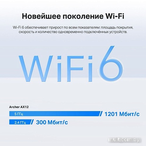Wi-Fi роутер TP-Link Archer AX12