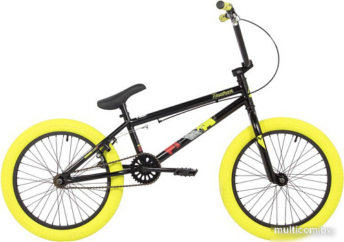 Велосипед Novatrack Wolf 2024 20BMX.WOLF.BK4 (черный)