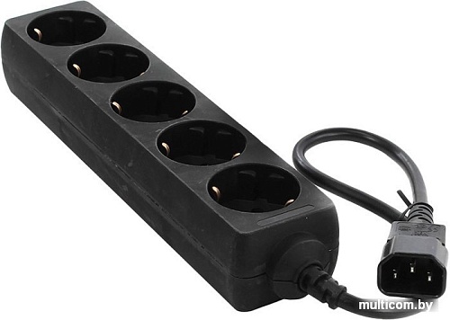 Сетевой фильтр ExeGate 5 розеток, 1.2 м, черный (SPU-5-1.2B)