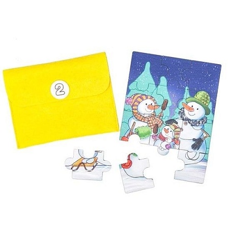 Развивающая игра Smile Decor Новогодняя посылка П236