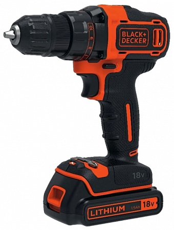 Дрель BLACK+DECKER BLACK+DECKER BDCDD186KB