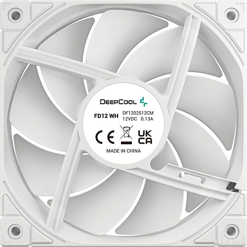 Вентилятор для корпуса DeepCool FD12 R-FD12-WHNPN1-G