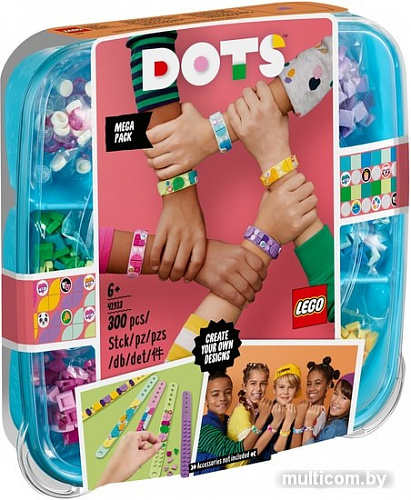 Конструктор LEGO DOTS 41913 Большой набор для создания браслетов