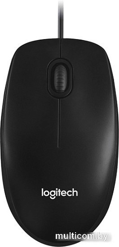 Мышь Logitech M100 (черный, обновленный дизайн)