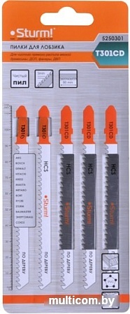 Набор пильных полотен Sturm S-062356 (5 шт)