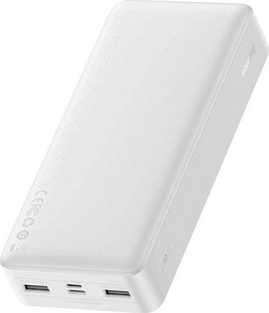 Внешний аккумулятор Baseus Bipow Digital Display 20000mAh (белый)