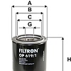 Масляный фильтр Filtron OP 619/1