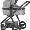 Универсальная коляска Lorelli Alexa 2019 (3 в 1, темно-серый)
