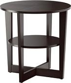 Журнальный столик Ikea Веймон (черный/коричневый) [401.366.81]