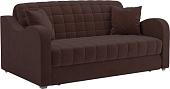 Мебель-АРС Аккордеон Барон №4 НПБ 155x200 (велюр шоколад HB-178/16)