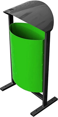 Уличная урна BZT DumL02 (зеленый)