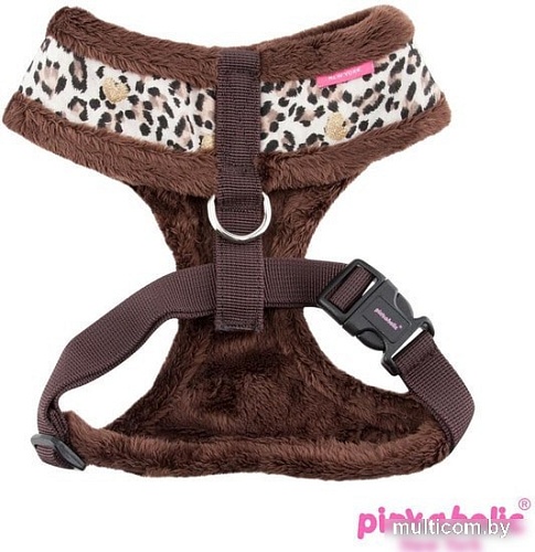 Шлейка Pinkaholic Leo Pug NAQD-AC7275-BR-M (коричневый)
