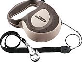 Поводок-рулетка Ferplast Flippy Controller Cord M 75052039 (коричневый/серый)