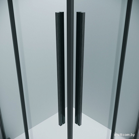 Душевой уголок Grossman Galaxy 100x90x195 300.K33.01.1090.42.00 (графит сатин/прозрачное стекло)