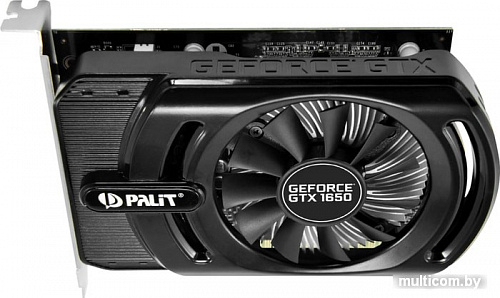 Видеокарта Palit GeForce GTX 1650 StormX OC+ 4GB GDDR5 NE51650S1BG1-1170F