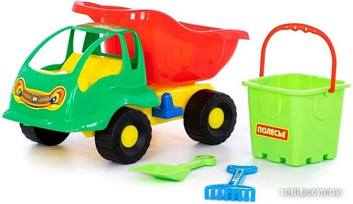 Набор игрушек для песочницы Полесье Самосвал Муравей №56 3188