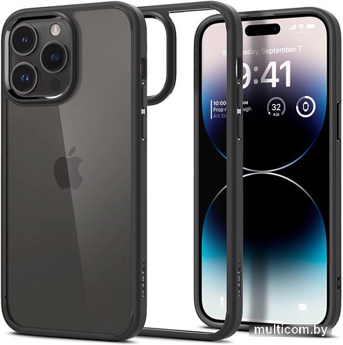 Spigen Ultra Hybrid iPhone 14 Pro Max ACS04817 (черный матовый)