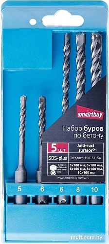 Набор буров SmartBuy SBT-SHD-5P1