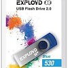 USB Flash Exployd 530 32GB (синий) [EX032GB530-Bl]