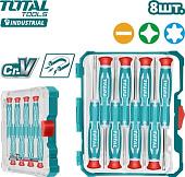 Набор отверток прецизионных Total THT250826 (8 предметов)