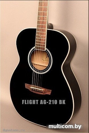 Акустическая гитара Flight AG-210 BK