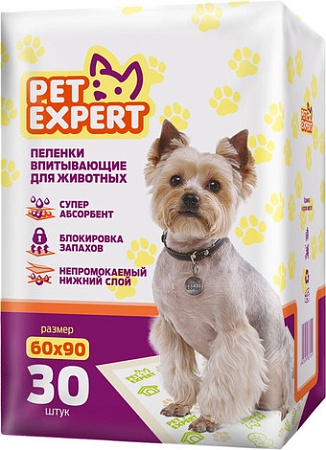 Одноразовая пеленка Pet Expert 60x90 (30 шт)