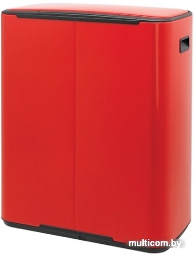 Brabantia Bo Pedal Bin 60 л (пламенно-красный)