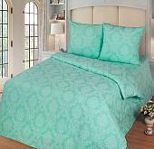 Постельное белье Миланика Бирюза 2.0сп (поплин/жаккард)