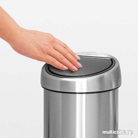 Brabantia Touch Bin 3 л (стальной матовый)