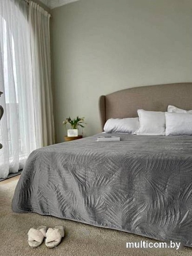 Покрывало Belezza Bali 200x220 (серый)