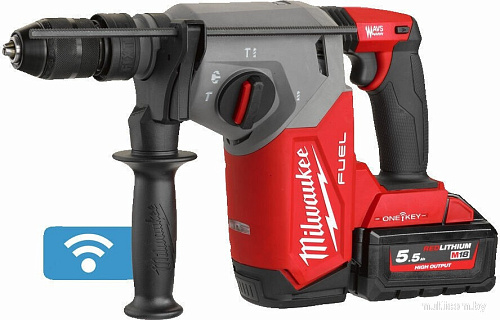 Перфоратор Milwaukee M18 FUEL M18ONEFHX-552X 4933478504 (с 2-мя АКБ, кейс)