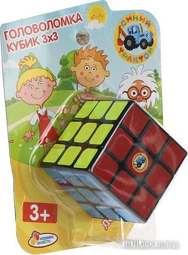Головоломка Играем вместе Синий трактор ZY835395-R6