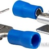 Наконечник для кабеля General Lighting РпИо 2-5-0.8 GRIO-2-6.35 (синий, 100 шт)