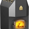 Свободностоящая печь-камин Термофор Доцент ЧД, ТВ