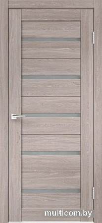 Межкомнатная дверь Velldoris Eco Flex City 7 70x200 (дуб анкор нордик/стекло мателюкс)