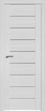 Межкомнатная дверь ProfilDoors 98XN 60x200 (монблан/стекло графит)