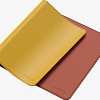 Коврик для мыши Satechi Dual Sided Eco-Leather Deskmate (желтый/оранжевый)