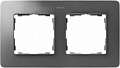 Рамка Simon 82 Detail 8200620-093 (алюминий/белый)