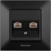 Розетка компьютерная Panasonic Arkedia Slim WNTC04062BL-BY