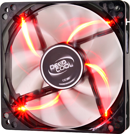 Кулер для корпуса DeepCool Wind Blade 120 [DP-FLED-WB120-КВ]