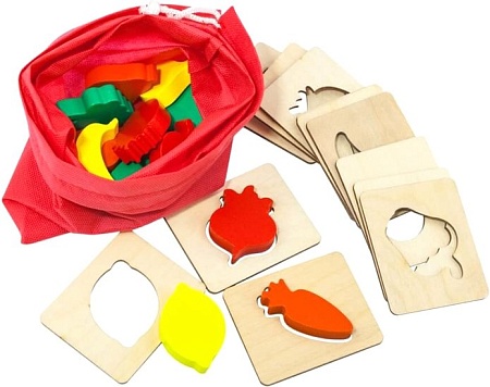 Сортер Alatoys Овощи-фрукты СОР42