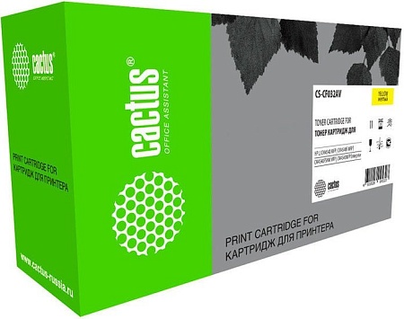 Картридж CACTUS CS-CF032AV (аналог HP CF032A)