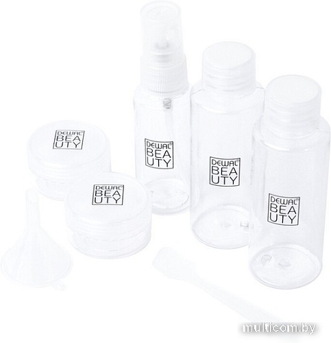 Набор флаконов для косметики Dewal Beauty DBTS5S